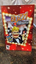 BUZZ The HOLLYWOOD Quiz PS2 PlayStation 2 Original 2007 Game Instruction Book
