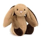 Jellycat BASHFUL BROWN PATCHWORK BUNNY Authentic US seller out of stock gift HTF — photo 2