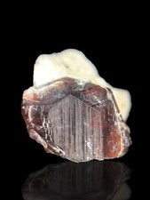 11 Carat Very Cute Red Garnet Crystal With Rhombic Shape From Skardu