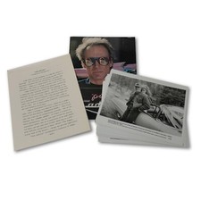 Vintage Warner Brothers Pink Cadillac movie production information