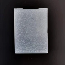 1PC Vine Leaves Background Embossing Folder for Card Making Floral DIY Plastic S