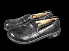 Alegria Taylor Loafer Waxy Black Sz 40
