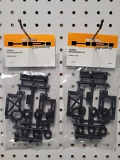 HPI Racing ~ Formula Ten ~ LOT OF 2 ~ 102818 Motor Mount Set