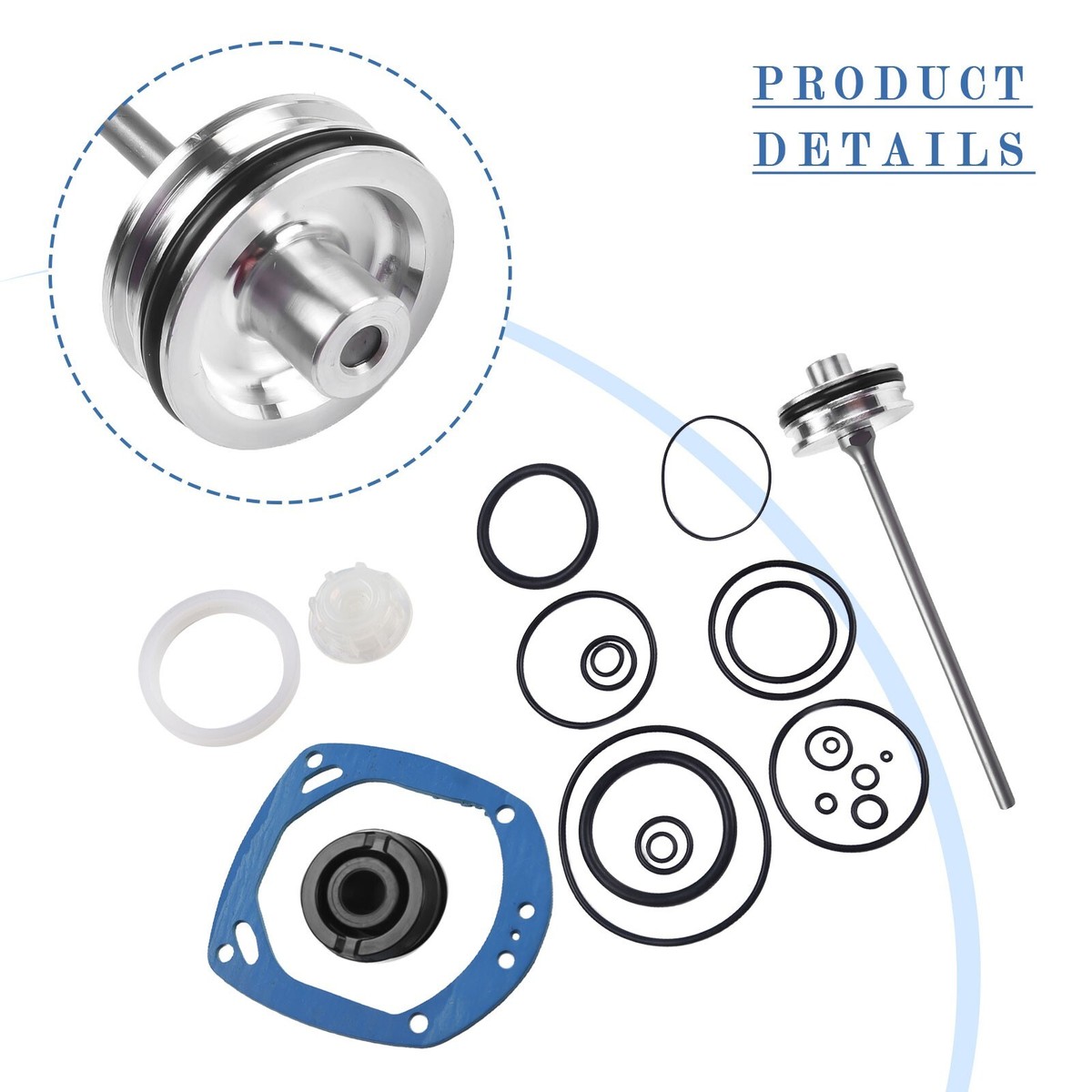 Overhaul Rebuild Repair Kit For Bostitch N80S, N80SB, N80C, N80CB & SDN11RH – Air Staple/Nailer Rubber & Metal Parts Set