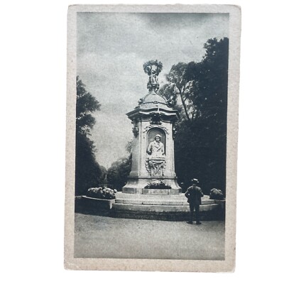 Ansichtskarte Berlin Ungelaufen Komponisten Denkmal am Goldfischteich Postkarte