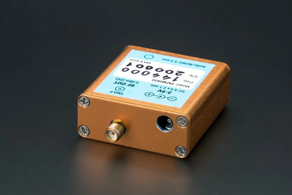 Transmissor de rádio HAM 144 MHz 100 76 74 72 50 36 27 MHz TAFM2833 Low Spurs 0dBm - Imagem 3 de 4