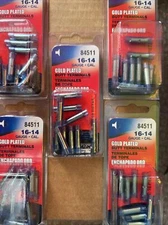 Dorman Lot Of 50 Pcs. 84511 16-14Gauge Butt Audio Terminal,Gold Plated (5pack)