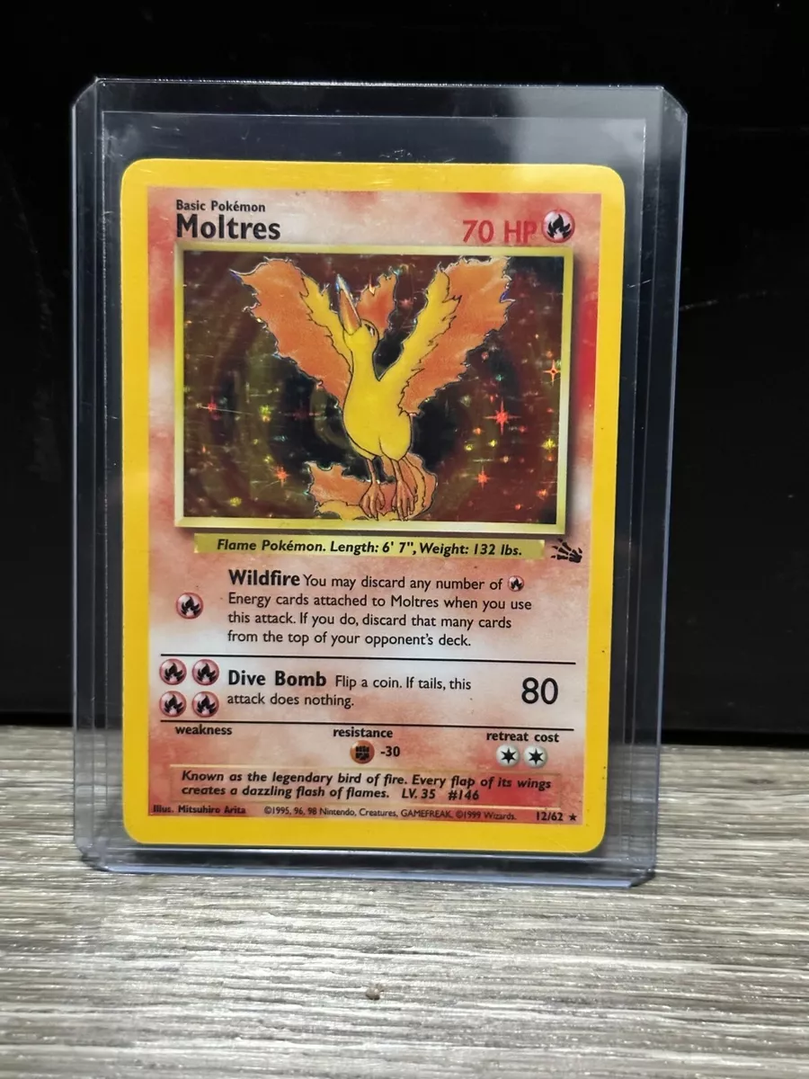 Moltres - Fossil Unlimited - Pokemon