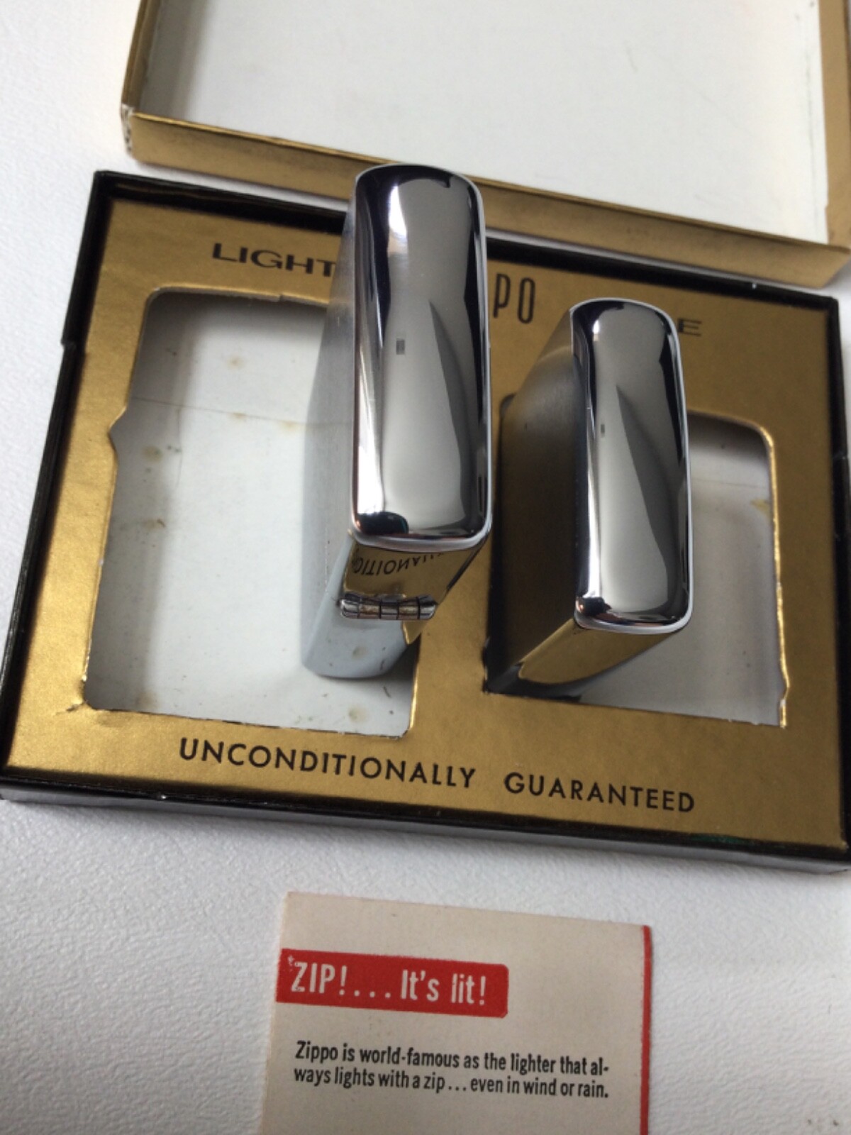 1964 Zippo Lighter & Rule Set advertising CulverRoemer W/Box eBay