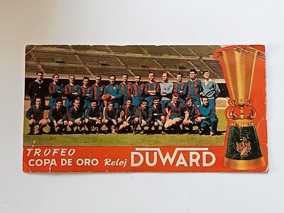 AK Mannschaft F.C. BARCELONA ARGENTINIEN 1986 DUWARD MEISTERSCHAFT