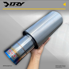 Hks Universal Muffler Blue Stainless Steel Straight Flow Hks Universal Muffler Blue Stainless Steel Straight Flow