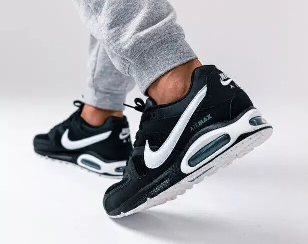 Nike Air Max Command Mens US Size 7-14 Black/White Running Casual Shoes NEW✅