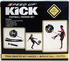 Amber Soccer Football Kick Throw Solo Trainer Practice Training Aide