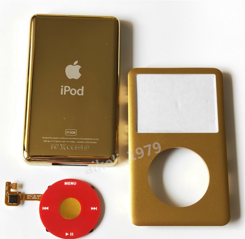 Front Faceplate & Back Case & Clickwheel For ipod Classic 7th 160/256GB THIN - Picture 7 of 19