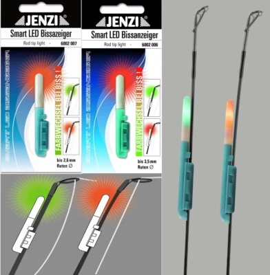 Jenzi Smart LED Bissanzeiger  Tip-Light / Farbwechsel beim Biss ! - Bild 1 von 4