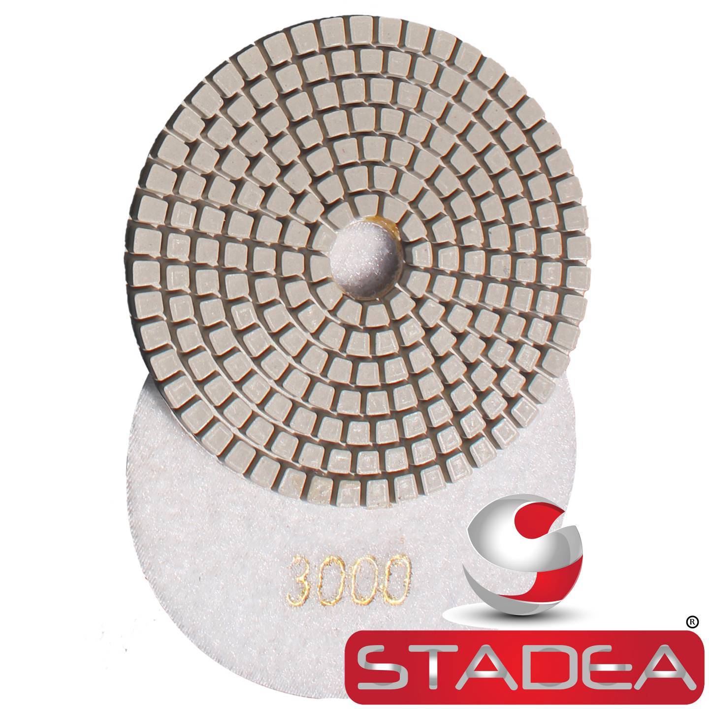 Diamond Polishing Pads 4 inch Wet/Dry 25 Piece SET Granite Marble Concrete Stone