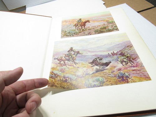 CMR The Charles M. Russell Book STATED FIRST EDITION 1970 Salisbury press - Picture 6 of 11