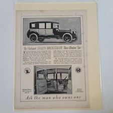 VINTAGE Print Ad Packard Salon Brougham Three Window