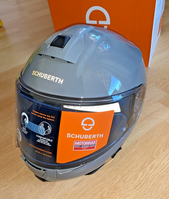NEU Schuberth Helm C5 Motorrad Helm Sonnenblende Klapphelm Motorrad Gr. XXL / 63