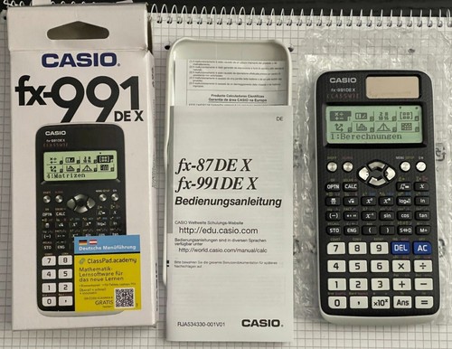 Casio Fx 991de X Gleichung Lösen Casio FX-991DE X ClassWiz Wissenschaftlicher Taschenrechner