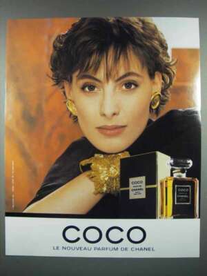 1986 Chanel Coco Perfume Advertisement - La Nouveau Parfum