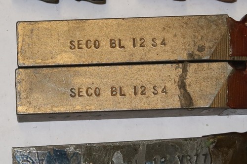 6 Stck. SKF SECO VR/WESSON, BL12, GRADE 370, C6 HARTMETALLGELÖTETE WERKZEUGBITS, USA - Bild 5 von 6