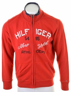 red tommy hilfiger tracksuit