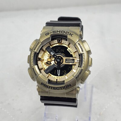 CASIO G-SHOCK NEW ERA LIMITED EDITION GA-110NE GOLD MEN'S WATCH NEW BATTERY 