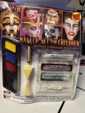 Forum Water Washable Value Pack Makeup Set For Children Halloween Costume Access