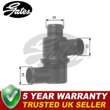 Gates Coolant Thermostat Fits Lada Riva (1982-2004) Niva (1976-2015) - TH14580