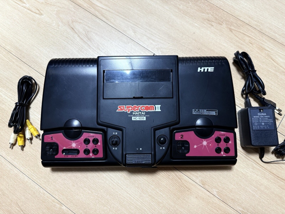 スーパーファミコンIN ONE 海外製 ULTRA RARE Haitai Supercom 2 HC-1035 Korean Nintendo Famicom