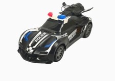 Police Car Black , Remote Control, With White Smoke       Booster