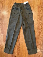 Boy Scouts of America Official Uniform 6 pocket Green Pants Size 6 NWT Unhemmed