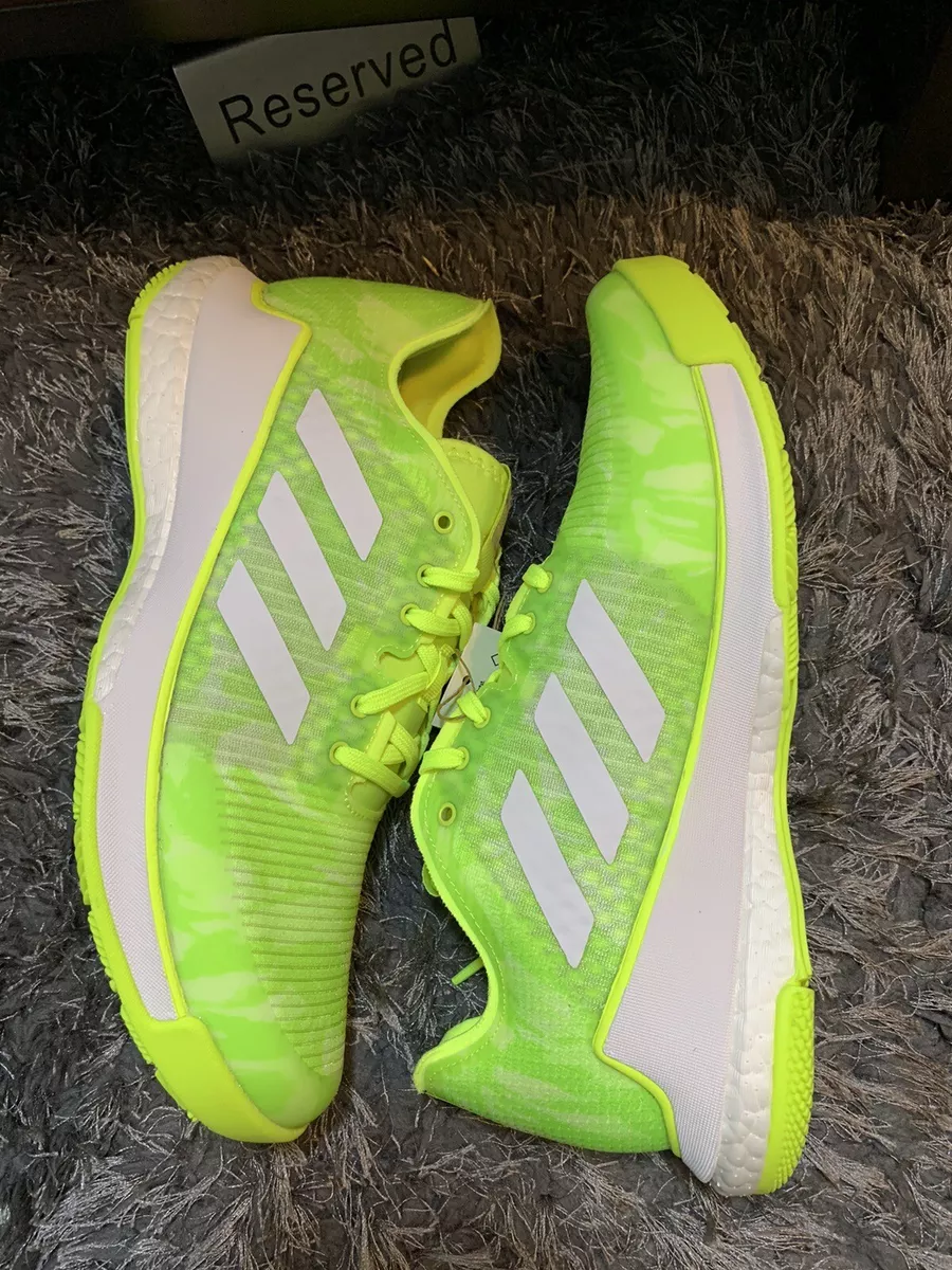 Yellow adidas sales volleyball shoes