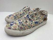 BLOWFISH MALIBU KIDS White Flowers Slip On Casual Slip On Shoes Toddler Size 6