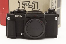 Very Clean Canon F-1N SLR Film Camera Body with Box No Prism  48088