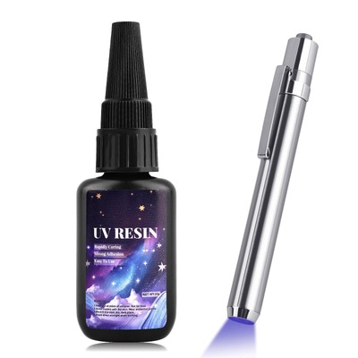 Top Quality Uv Bonding & Welding Glue Kit Uv Glue with Black Light, Quick-dry