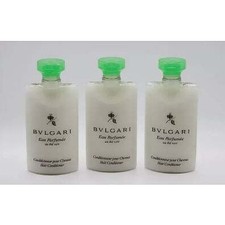 Bvlgari Au The Vert Green Tea Hair Conditioner Travel Size Set of 3 2.5oz each