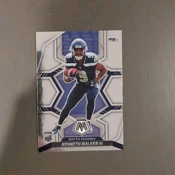 2022 Panini Mosaic - Rookies Silver Prizm #308 Kenneth Walker III (RC) Seahawks