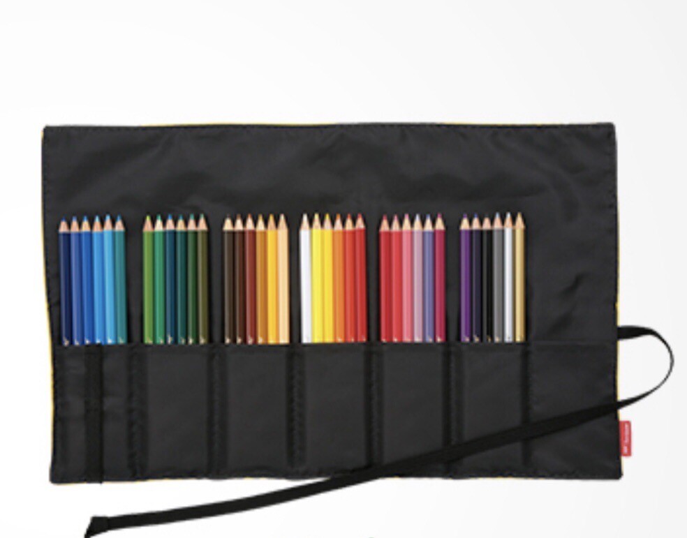 Tombow Colored pencils 36Colors set in a roll case