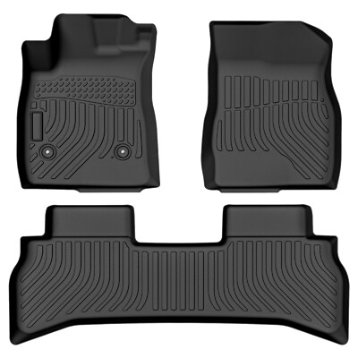 Car Floor Mats Liners Rubber For 2021-2024 Chevrolet Trailblazer FWD All Weather