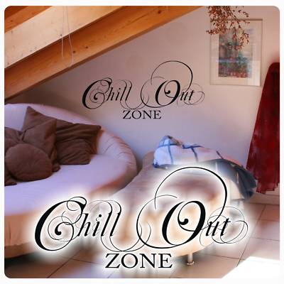 Wandtattoo Chill Out Chillout Zone Wandaufkleber Küche Bad Kaffee Lounge W1017