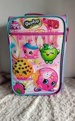 Shopkins Luggage Carry On Travel Suitcase