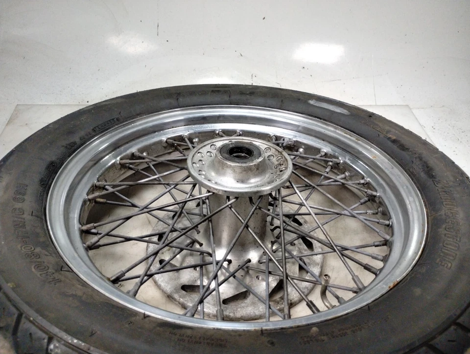 2003 Honda VTX1300 S R Front Wheel Rim STRAIGHT (No Tire) 17" X 3 - Image 2 of 4