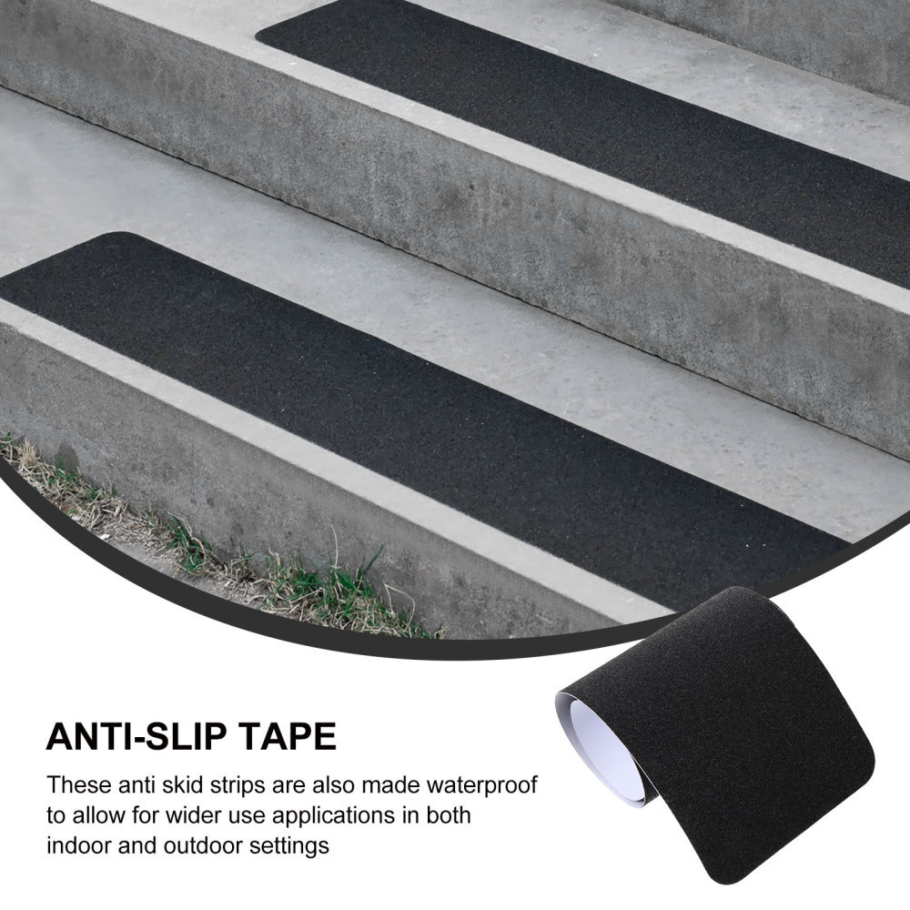 8 Pcs Pvc Antislip Strip PreCut Grip Tape Outdoor Stair Grips eBay