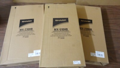 Mixed Lot of 13 - Sharp / Katun / Konica Minolta Waste Toner Containers