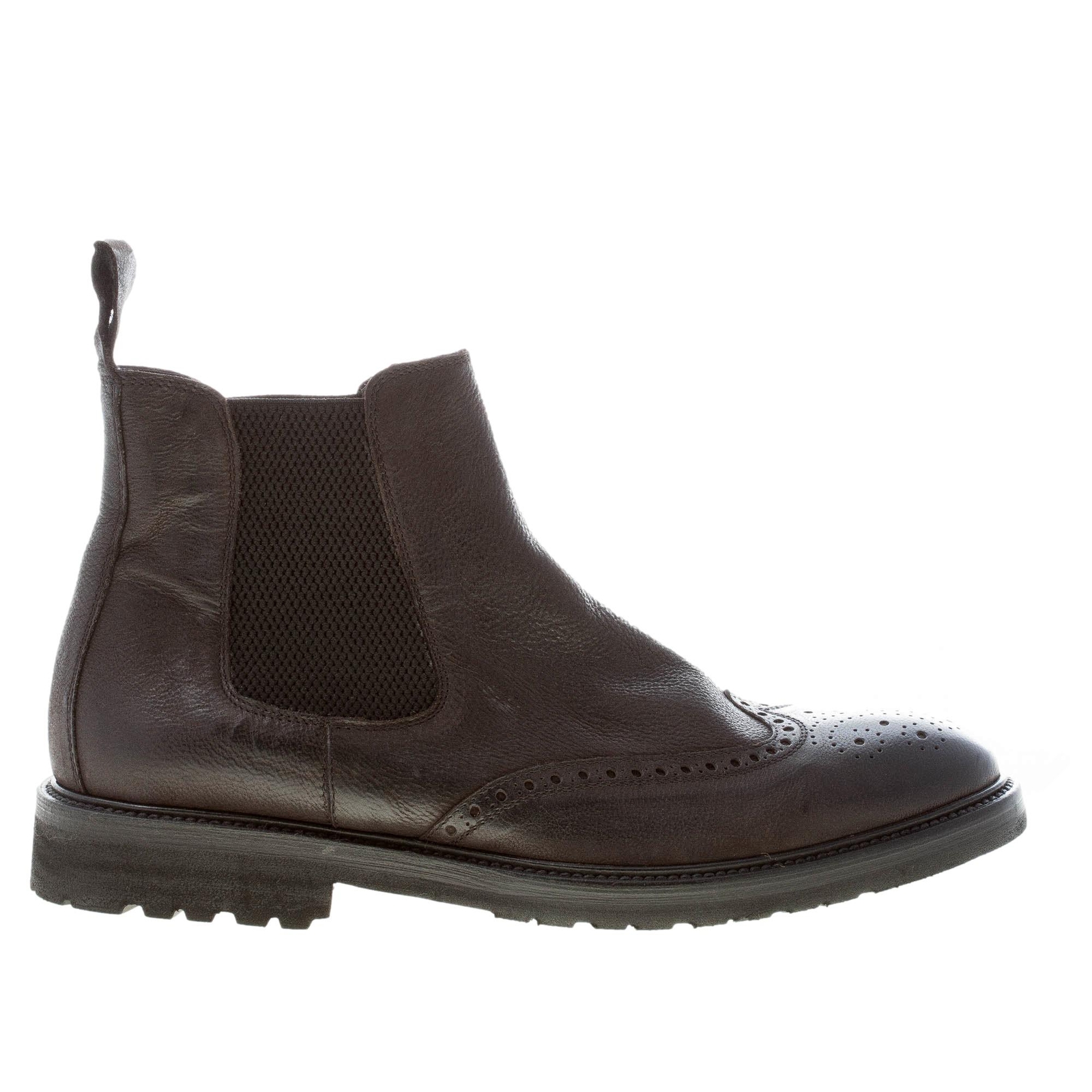 Штифт от MIGLIORE herren schue schwarz weiches leder chelsea сделанный в Италии 45790₽