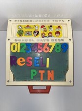 Original 1972 Fisher Price School Days Portable Play Desk 176