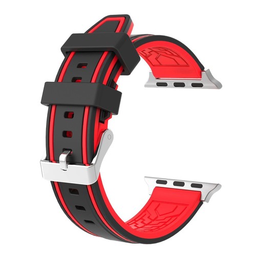 Per Apple Watch Ultra 2 1 Series 9 8 7 6 5 SE 4 3 2 1 cinturini cinturino sportivo in silicone - Foto 9 di 36