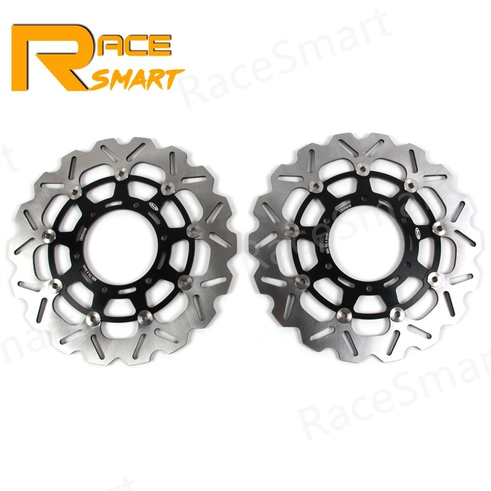 For Suzuki GSXR1000 2012 2013 2014 2015 Front Rear Brake Discs Rotors + Pads Set - Image 4 of 4